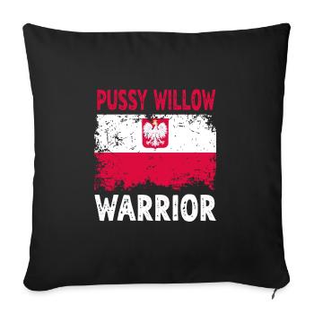 Dyngus Day Polish Easter Monday Water Fight - Sofa pillowcase 17,3'' x 17,3'' (45 x 45 cm) - black - Front