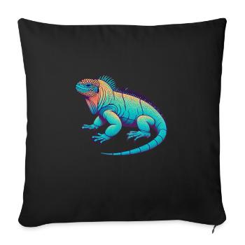 Équateur Quito Guayaquil Culture équatorienne - Housse de coussin décorative 45 x 45 cm - noir - Devant