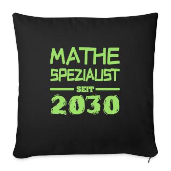 2030 2030 - Sofakissenbezug 45 x 45 cm - Schwarz - Vorne