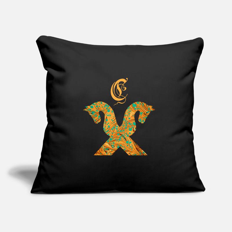 pignon de cheval e 95 c Housse de coussin décorative 45 x 45 cm