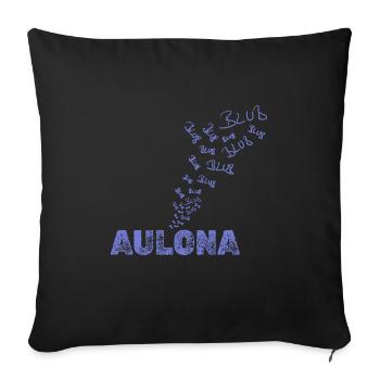 Navigation Aulona - Housse de coussin décorative 45 x 45 cm - noir - Devant