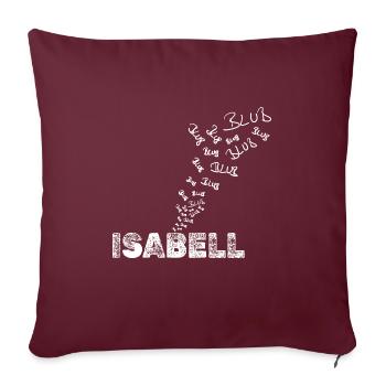 Boat Isabell - Sofa pillowcase 17,3'' x 17,3'' (45 x 45 cm) - burgundy - Front