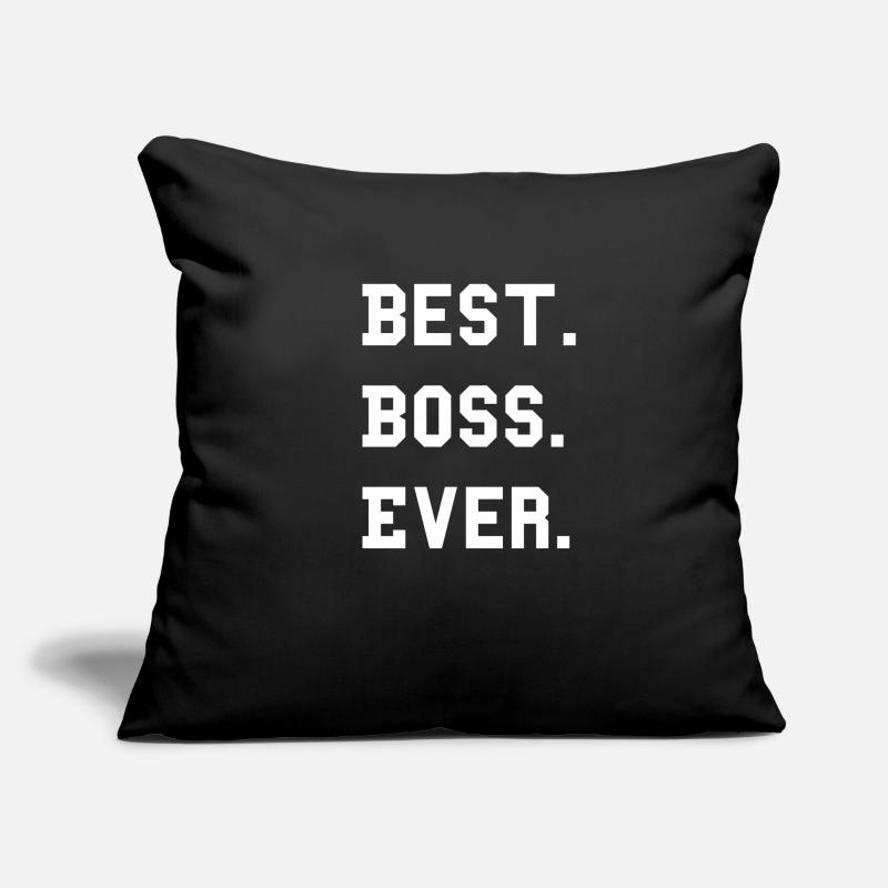 Fun Bester Chef Boss Ever Geschenk Idee Team MA Sofakissenbezug 45 x 45 cm