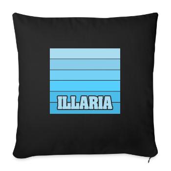 Cadeau pour Illaria - Housse de coussin décorative 45 x 45 cm - noir - Devant