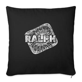 Stardust Ralph - Sofa pillowcase 17,3'' x 17,3'' (45 x 45 cm) - black - Front