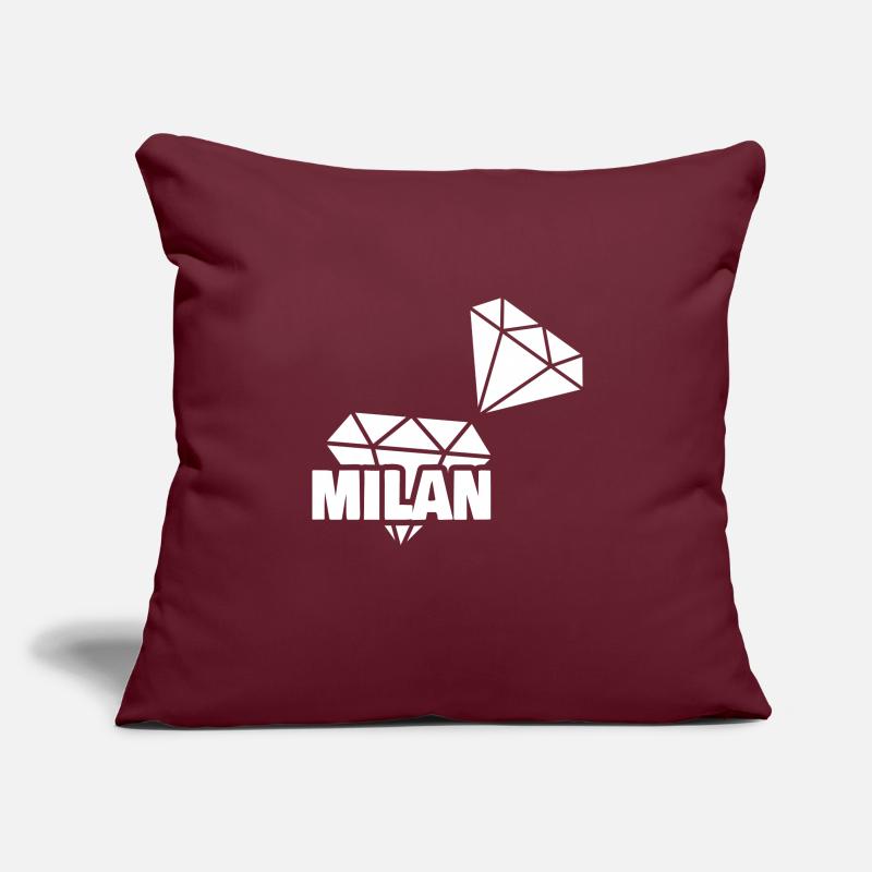Milan as precious Sofa pillowcase 17,3'' x 17,3'' (45 x 45 cm)