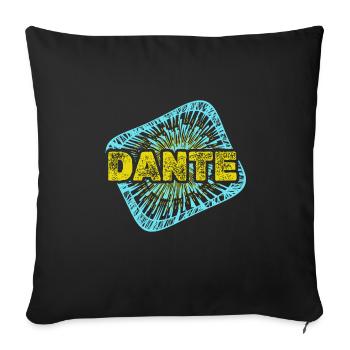 Leisure Dante - Sofa pillowcase 17,3'' x 17,3'' (45 x 45 cm) - black - Front
