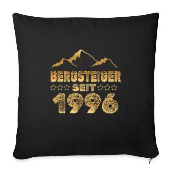 en 1996 - Housse de coussin décorative 45 x 45 cm - noir - Devant