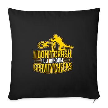 Bike Tour Time Bike MTB Road Bike Tour Gift - Sofa pillowcase 17,3'' x 17,3'' (45 x 45 cm) - black - Front