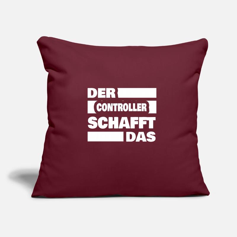 Controller as work Sofa pillowcase 17,3'' x 17,3'' (45 x 45 cm)