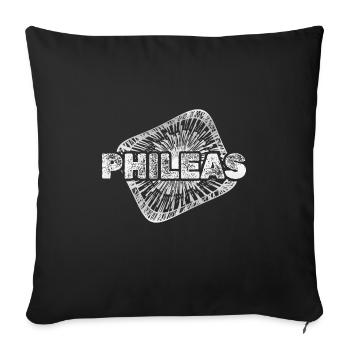 Phileas as Stardust - Sofa pillowcase 17,3'' x 17,3'' (45 x 45 cm) - black - Front