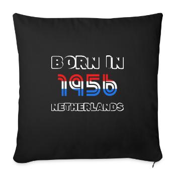Netherlands 1956 - Sofakissenbezug 45 x 45 cm - Schwarz - Vorne