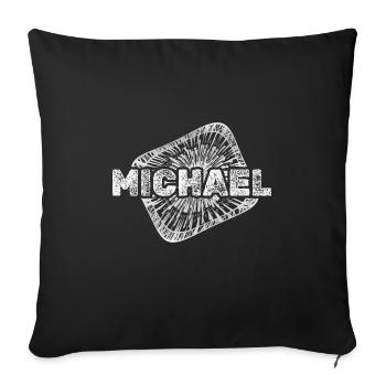 Stardust Michael - Sofa pillowcase 17,3'' x 17,3'' (45 x 45 cm) - black - Front