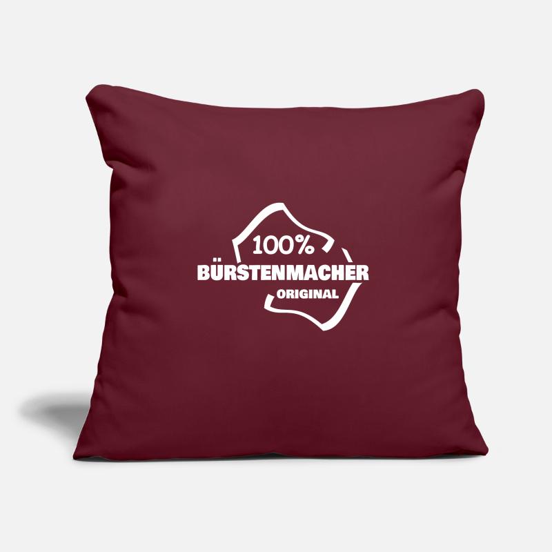 Occupation: Brush maker Sofa pillowcase 17,3'' x 17,3'' (45 x 45 cm)
