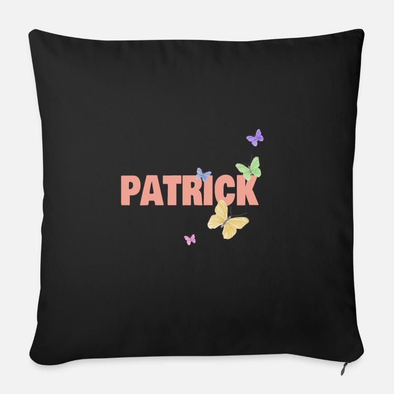 Patrick Patrick - Sofakissenbezug 45 x 45 cm - Schwarz