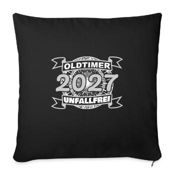 2027 2027 - Sofakissenbezug 45 x 45 cm - Schwarz - Vorne