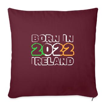2022 - Sofa pillowcase 17,3'' x 17,3'' (45 x 45 cm) - burgundy - Front