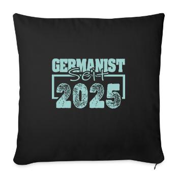 Berufung 2025 - Sofakissenbezug 45 x 45 cm - Schwarz - Vorne