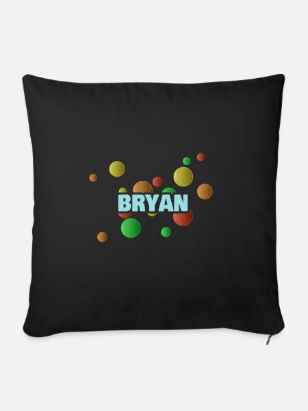 Bryan Bryan - Sofakissenbezug 45 x 45 cm - Schwarz