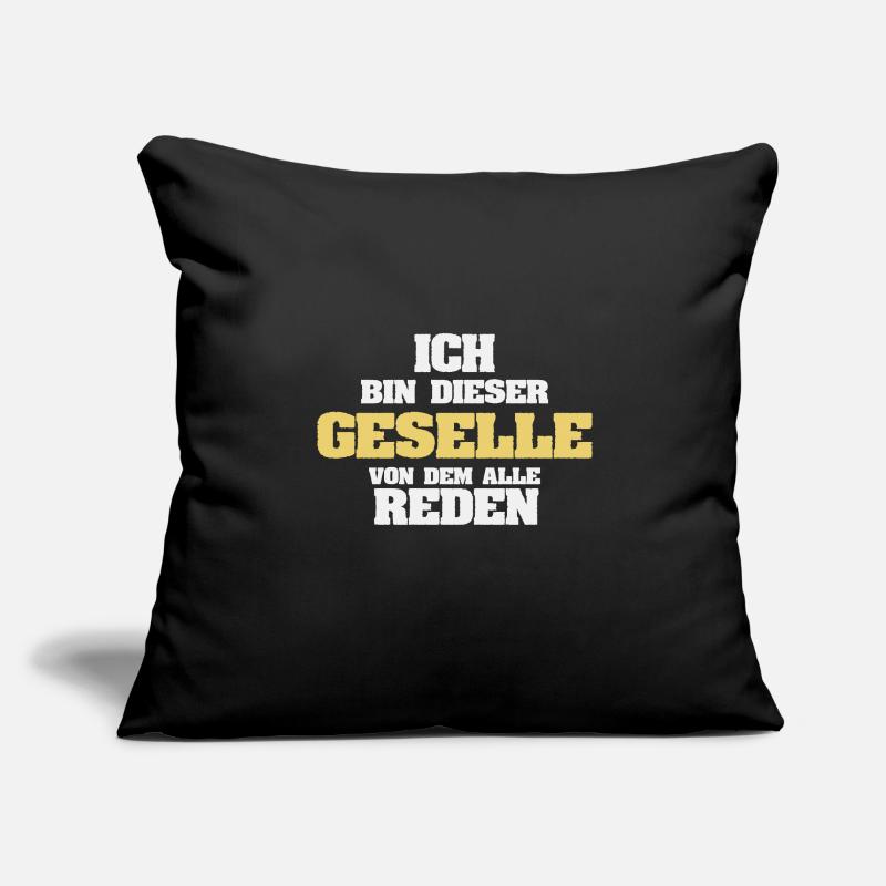 Compagnon comme profession Housse de coussin décorative 45 x 45 cm
