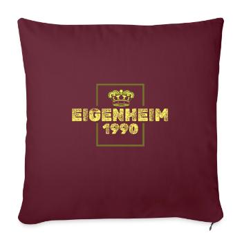 Builder 1990 - Sofa pillowcase 17,3'' x 17,3'' (45 x 45 cm) - burgundy - Front