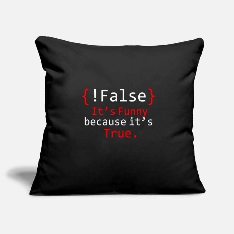 debugging programmer computer science computer nerd Sofa pillowcase 17,3'' x 17,3'' (45 x 45 cm)