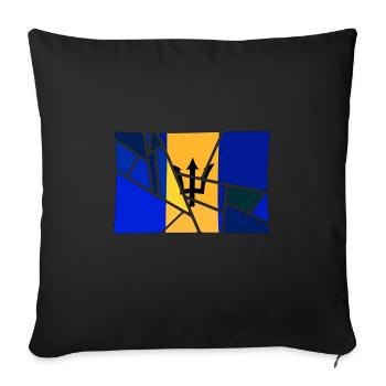 Barbados - Sofa pillowcase 17,3'' x 17,3'' (45 x 45 cm) - black - Front