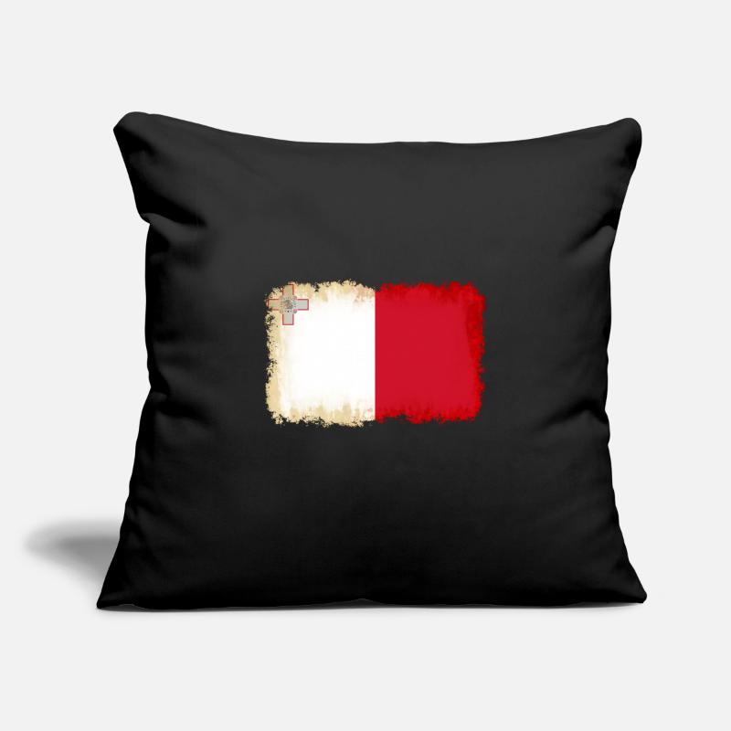 Malte Malte Housse de coussin décorative 45 x 45 cm