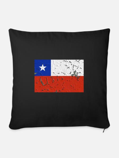 Chile - Sofakissenbezug 45 x 45 cm - Schwarz