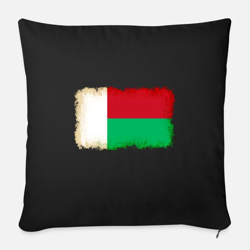 Madagaskar Madagaskar - Sofakissenbezug 45 x 45 cm - Schwarz