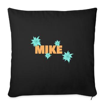 Micro - Housse de coussin décorative 45 x 45 cm - noir - Devant