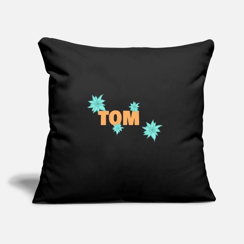First name Tom Sofa pillowcase 17,3'' x 17,3'' (45 x 45 cm)