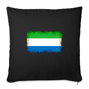 Leone as Sierra - Sofa pillowcase 17,3'' x 17,3'' (45 x 45 cm) - black - Front