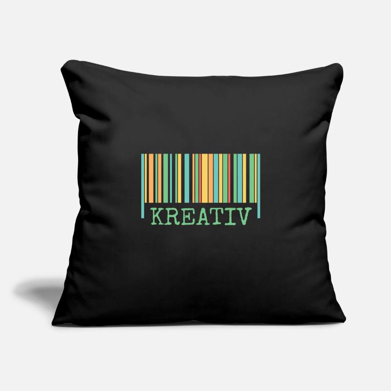 Barcode Creative Creativity Sofa pillowcase 17,3'' x 17,3'' (45 x 45 cm)