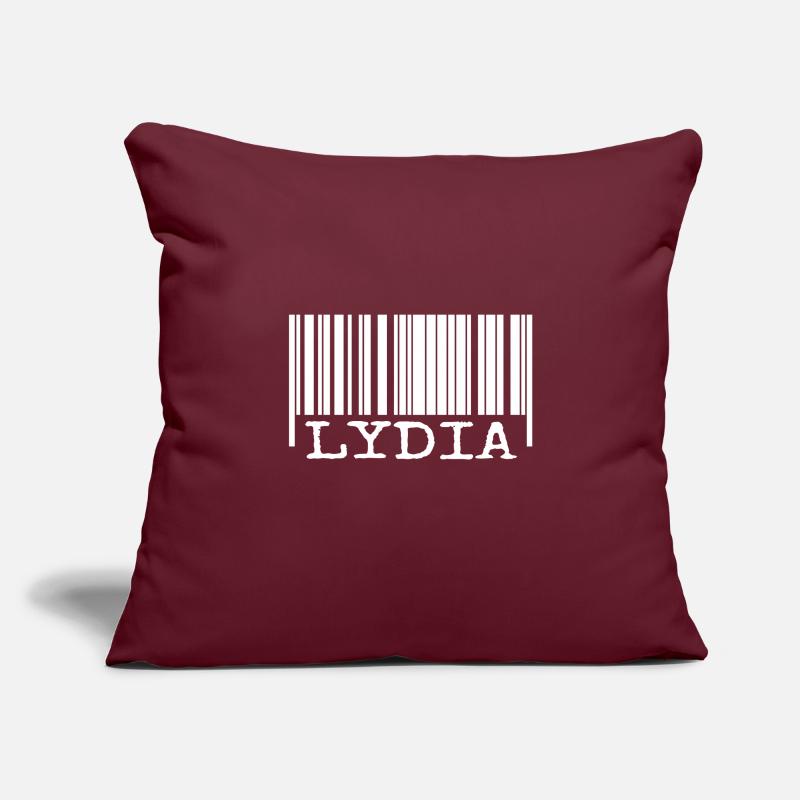 Code-barres Lydia Housse de coussin décorative 45 x 45 cm