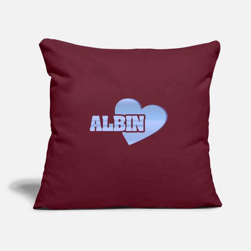 Albin as gold Sofa pillowcase 17,3'' x 17,3'' (45 x 45 cm)