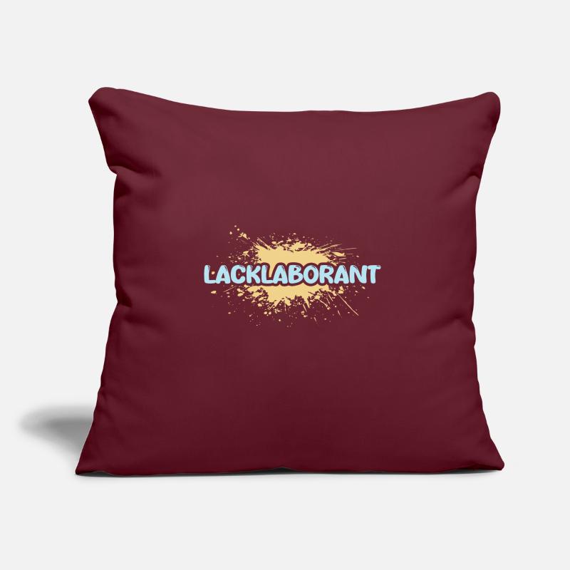 Paint laboratory technician Sofa pillowcase 17,3'' x 17,3'' (45 x 45 cm)