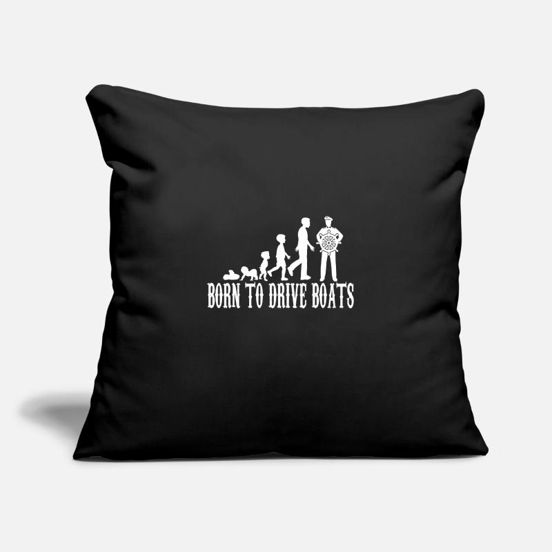 Sailor Ship Boat Captain Evolution Gift Sofa pillowcase 17,3'' x 17,3'' (45 x 45 cm)