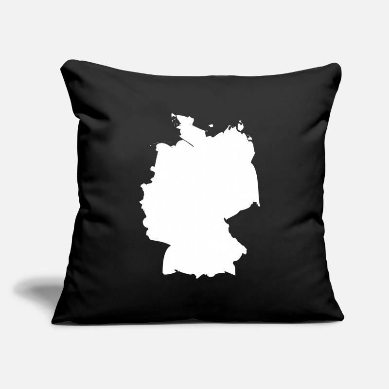 Germany map flag Sofa pillowcase 17,3'' x 17,3'' (45 x 45 cm)