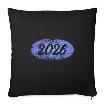 Recruit 2026 - Sofa pillowcase 17,3'' x 17,3'' (45 x 45 cm) - black - Front