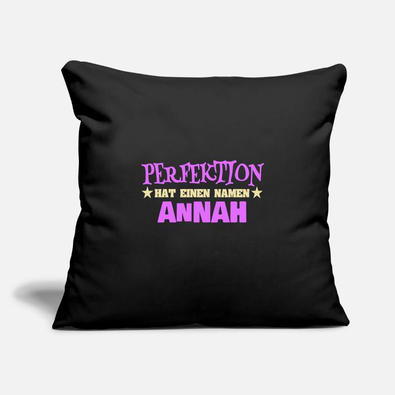 Woman's name Annah Sofa pillowcase 17,3'' x 17,3'' (45 x 45 cm)