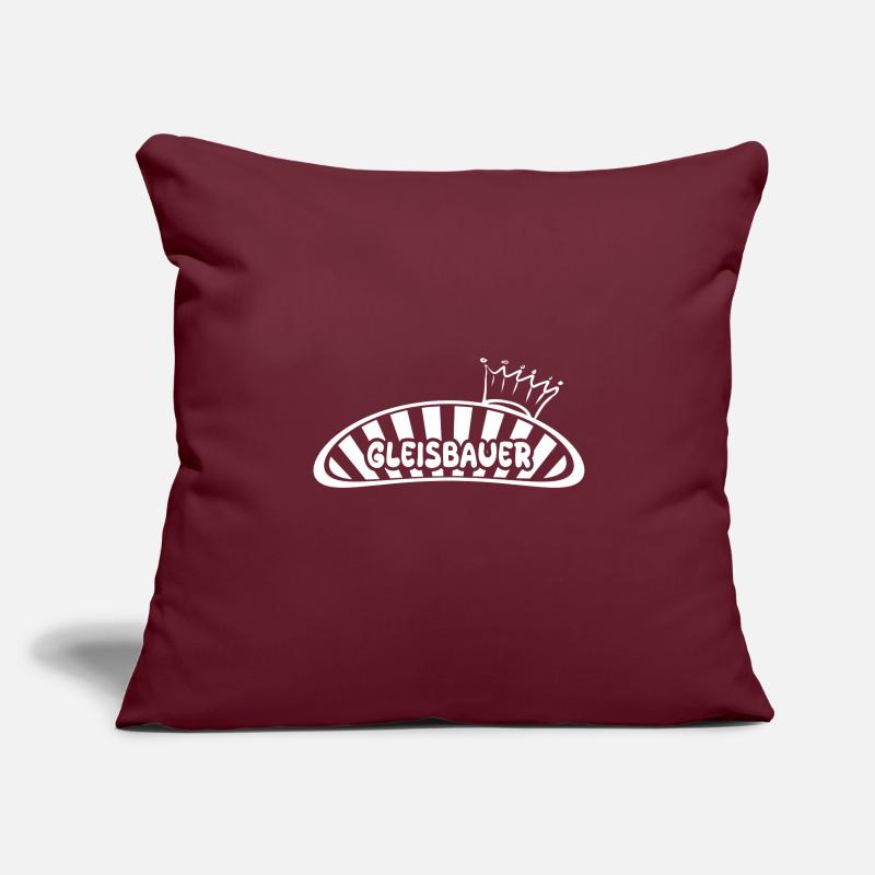 Track Builder as a Profession Sofa pillowcase 17,3'' x 17,3'' (45 x 45 cm)
