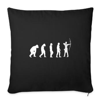 Shooting Sport Archery Shooting Evolution Archery - Sofa pillowcase 17,3'' x 17,3'' (45 x 45 cm) - black - Front