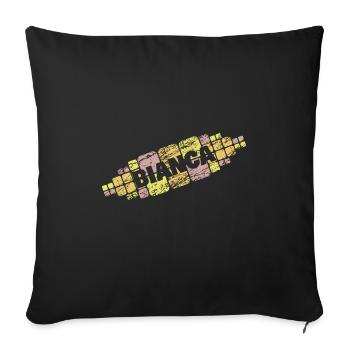 Mutter Bianca - Sofakissenbezug 45 x 45 cm - Schwarz - Vorne