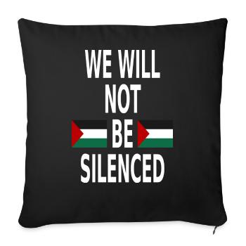 Free Gaza Free Palestine Gift Idea Shirt Hoodie - Sofa pillowcase 17,3'' x 17,3'' (45 x 45 cm) - black - Front