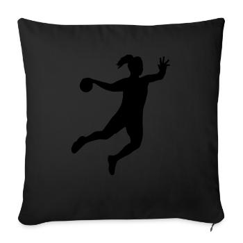 HaBa_7 - Housse de coussin décorative 45 x 45 cm - noir - Devant