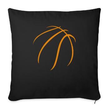 Basketball Play Basketball Players Gift - Sofa pillowcase 17,3'' x 17,3'' (45 x 45 cm) - black - Front