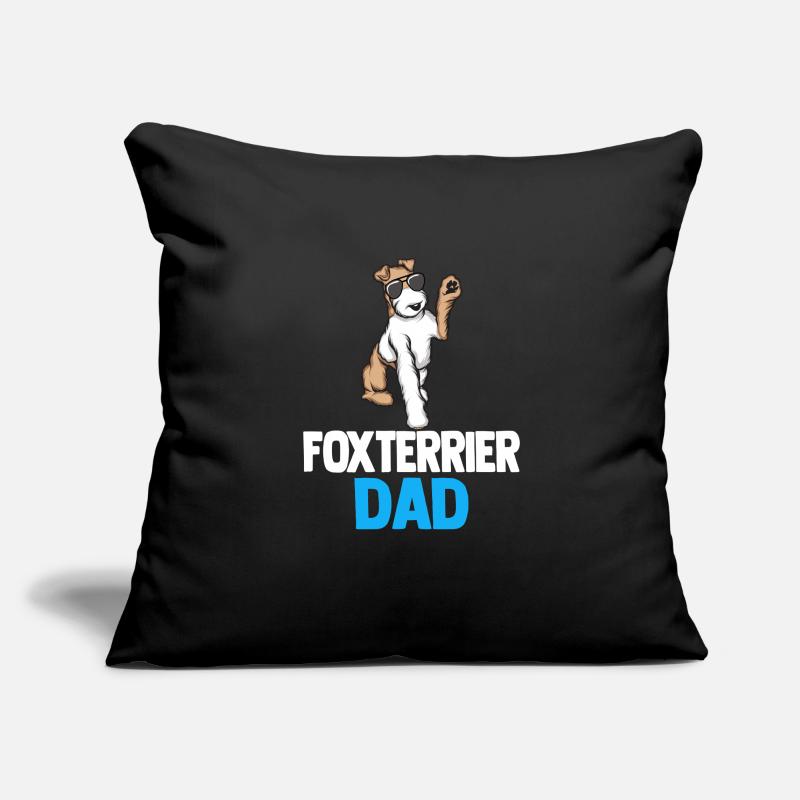 Foxterrier Drahthaar | Foxterrier Sofakissenbezug 45 x 45 cm
