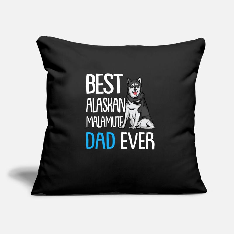 Alaskan Malamute Sofa pillowcase 17,3'' x 17,3'' (45 x 45 cm)
