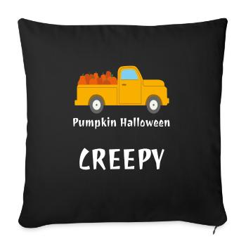 Halloween Celebrate Pumpkin Mystical Witch Gift Idea - Sofa pillowcase 17,3'' x 17,3'' (45 x 45 cm) - black - Front